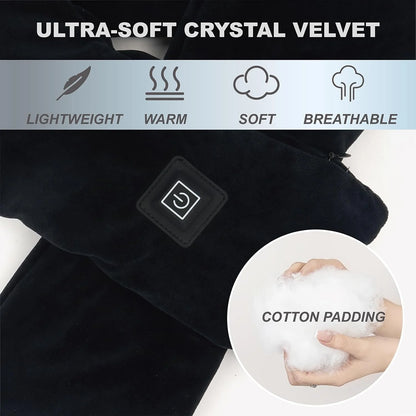 Heated Neck Wrap, Cordless Heating Pad with 5000Mah Power Bank
