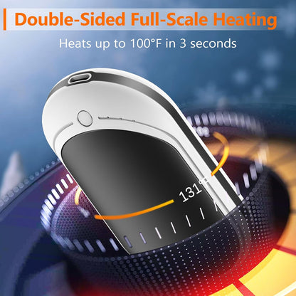 Rechargeable Hand Warmer, 5200Mah Electric Hand Heater