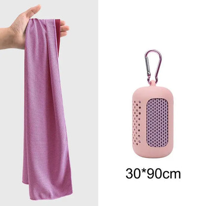 Soak, wring, snap and wear — how to activate the cooling towel