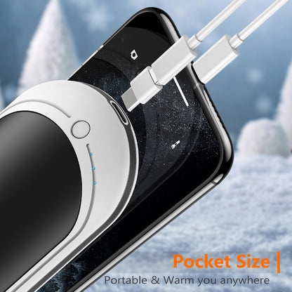 Rechargeable Hand Warmer, 5200Mah Electric Hand Heater